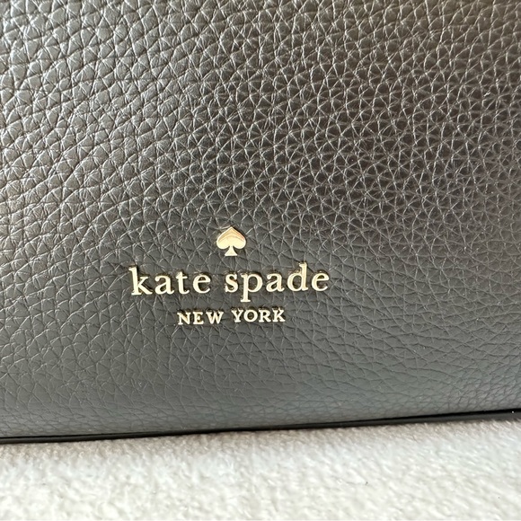 Kate Spade NWT Black Leather Zippy Convertible Crossbody Top Zip Bag K9374 - Picture 14 of 16